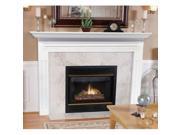 Pearl Mantel Newport MDF 48 Mantel In White Paint