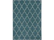 Mayberry Rugs Lifestyles Deco Plaza Aqua 7 Foot 8 Inch x 9 Foot 10 Inch