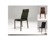 Mobital Harris Dining Chair In Leatherette Brown [Set of 2]