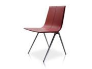 Modloft Mayfair Dining Chair In Red
