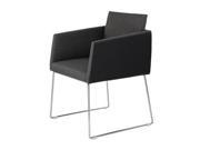 Moes Home Park Arm Chair in Black