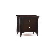 Night and Day Clove 2 Drawer Night Stand Natural