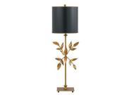 Flambeau Laurel Gold Table Lamp