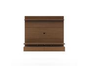 Manhattan Comfort City 25151 Floating Wall Theater Entertainment Center In Nut