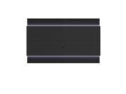 Manhattan Comfort Lincoln 84053 Floating Wall TV Panel With Led Lights In Black
