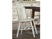 Liberty Furniture Creations II Spindle Back Side Chair in White