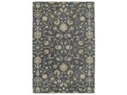Kaleen Middleton MID05 68 Rug in Graphite 5 Foot x 7 Foot 9 Inch