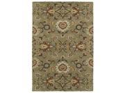 Kaleen Middleton MID02 50 Rug in Green 5 Foot x 7 Foot 9 Inch