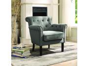 Homelegance Barlowe Accent Chair in Gray
