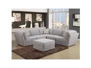 Global Furniture 2 Piece Living Room Set in Taupe