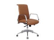 Fine Mod Imports Ox Office Chair Mid Back In Light Brown
