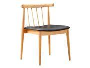 Fine Mod Imports Thin Dining Side Chair In Black