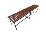 Fine Mod Imports Solid Bench 72 In Brown