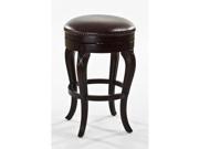 Hillsdale Cambridge Court Backless Counter Stool in Dark Cherry