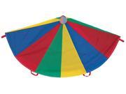 Nylon Multicolor Parachute 20ft diameter 8 Handles