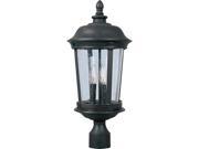 Maxim Dover Cast 3 Light Outdoor Pole Post Lantern Bronze 3022CDBZ