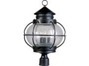 Maxim Portsmouth 3 Light Outdoor Post Lantern Rubbed Bronze 30501CDOI