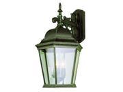 Trans Globe Lighting 51002 BK Black Three Light Up Lighting Outdoor Wall Sconce from the Outdoor Collection