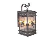 2 Light Small Wall Mount - Dark Granite 2 Light Small Wall Mount - Dark Granite