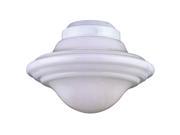 Savoy House Fan Light in White KP FLGC PF WH