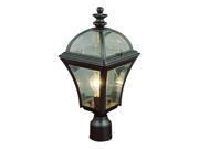 Verde Green Single Light Up Lighting Large Post Light from the Outdoor Collection