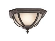 Kichler 9848 2 Light Outdoor Ceiling Fixture from the Salisbury Collection