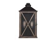 2 Light Outdoor Wall Sconce