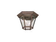 Kichler 9850 2 Light Outdoor Ceiling Fixture from the Madison Collection