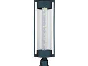 Maxim New Age LED Outdoor Pole Post Lantern Texture Ebony 88350CLTE