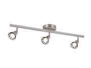 493 3 Light Semi Flushmount Ceiling Track Spot Light