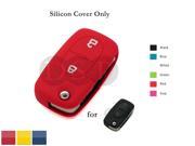 DSP Silicone Cover Holder for AUDI Flip Folding Remote Key 2 Buttons CV7820RD