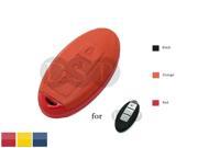 DSP Genuine Leather Shell Holder for NISSAN INFINITI Smart Key Remote Case Fob 3B FC8502OR
