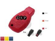 DSP Genuine Leather Cover Shell for MERCEDES BENZ Smart Remote Key Case Fob FC8950RD