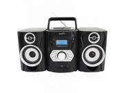 Supersonic Bluetooth MP3 CD Player With USB SD AUX And AM FM Radio