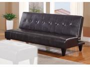 1PerfectChoice Conrad Adjustable Sofa Bed Futon Sleeper Couch Lounge Fold Espresso Bycast PU