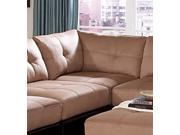 1PerfectChoice Stationary Bonded Leather Match Latte Corner only