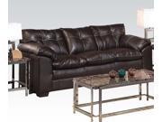 1PerfectChoice Hayley Premier Onyx Bonded Leather Sofa