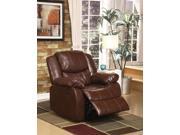 1PerfectChoice Fullerton Brown Bonded Leather Recliner Chair