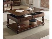 1PerfectChoice Farrel Walnut Lift Top Coffee Table with Drawers
