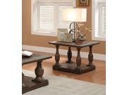 1PerfectChoice Hanson Salvage Brown End Table