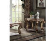 1PerfectChoice Vendome Traditional Gold Patina End Table