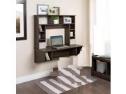 1PerfectChoice Gardena Collection Occasional Round End Side Table Low Stroage Shelf Wood Black