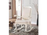 1PerfectChoice Sharan White Washed Rocking Chair