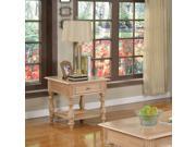 1PerfectChoice Shantoria White Washed End Table