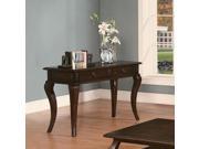 1PerfectChoice Amado Walnut Sofa Table With 2 Drawer