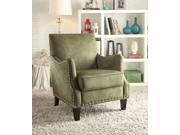1PerfectChoice Sinai Olive Fabric Accent Chair