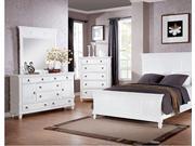 1PerfectChoice Transitional Merivale White Dresser And Mirror