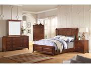1PerfectChoice Midway Cherry Queen Panel Bed