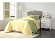 1PerfectChoice Viola Gray PU Queen Full Headboard Only