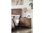 1PerfectChoice Adria Recllaimed Oak 3 Drawer Night Stand
